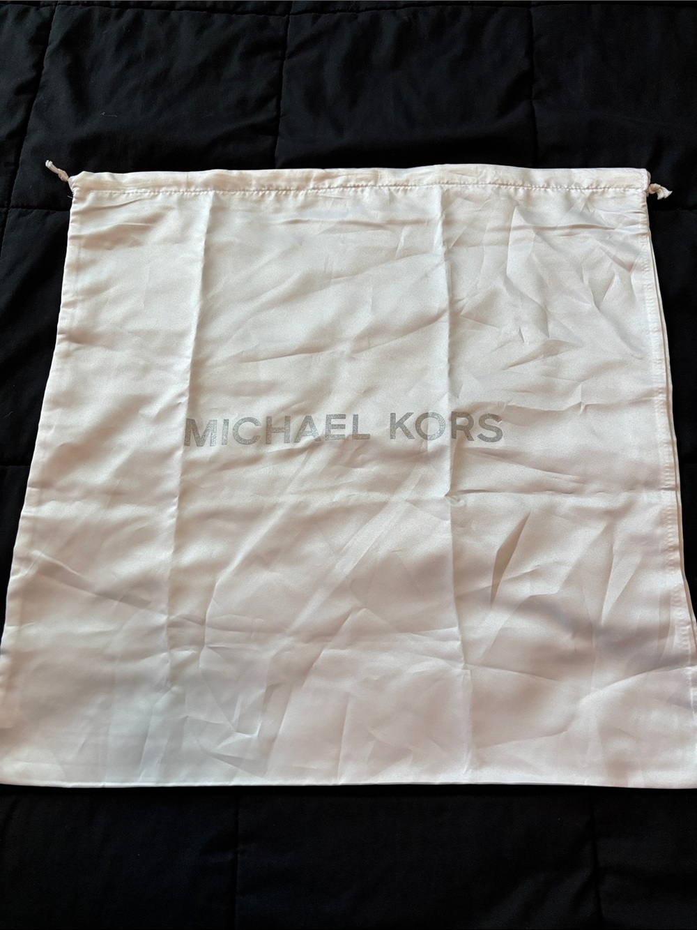 Michael Kors drawstring purse storage bag